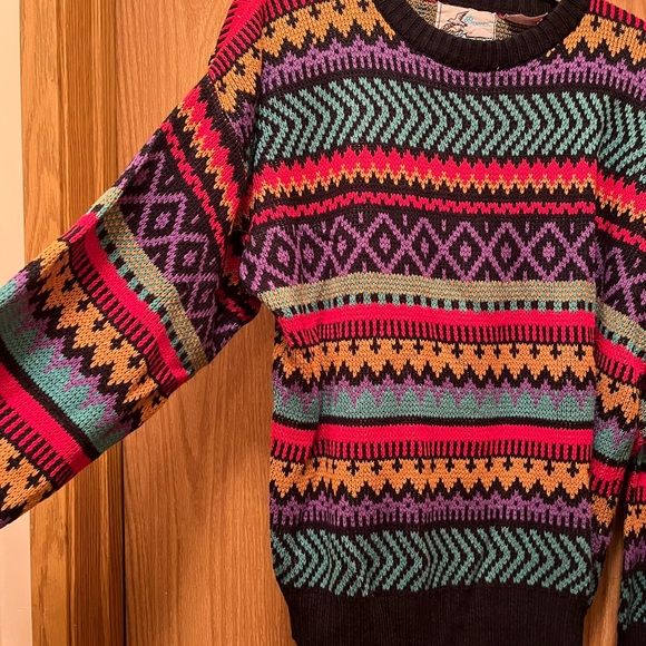 Vintage multicoloured knit - Picture 3 of 5